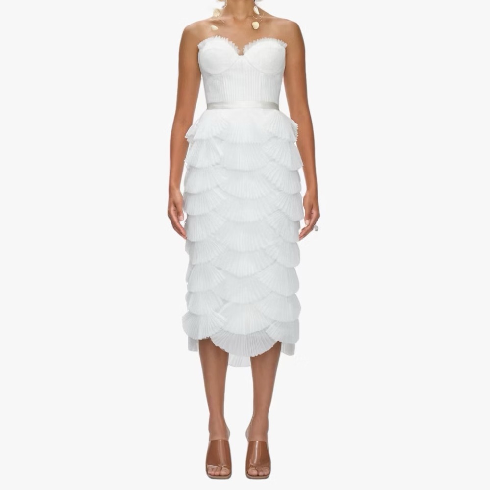 Andrea Iyamah Ari Midi Skirt